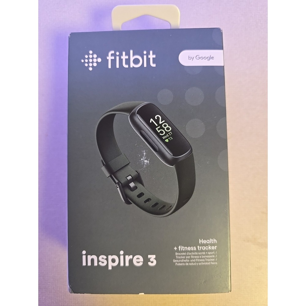 Fitbit Inspire 3 | Heart Rate Monitor | Health & Fitness Tracker | Authentic